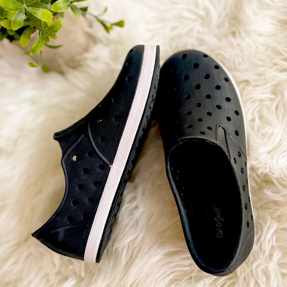 New, never worn, Cat & Jack slip-on shoes.